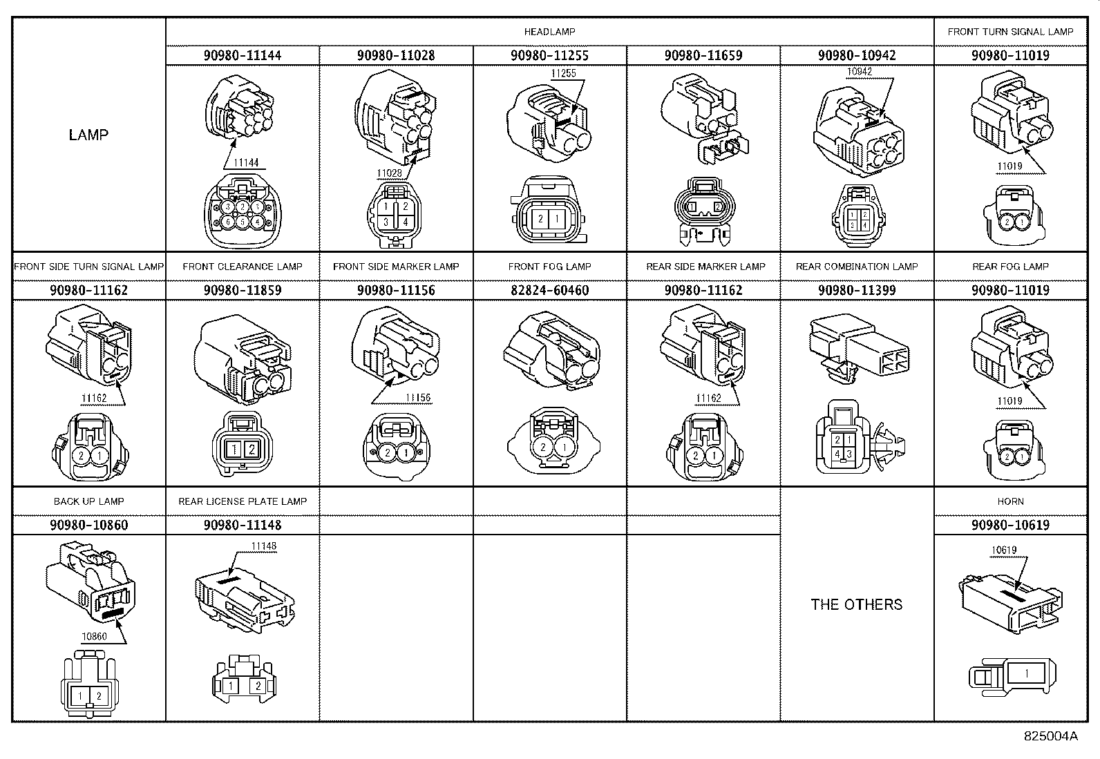 82142-48130 WIRE, INSTRUMENT PANEL, NO.2 product image
