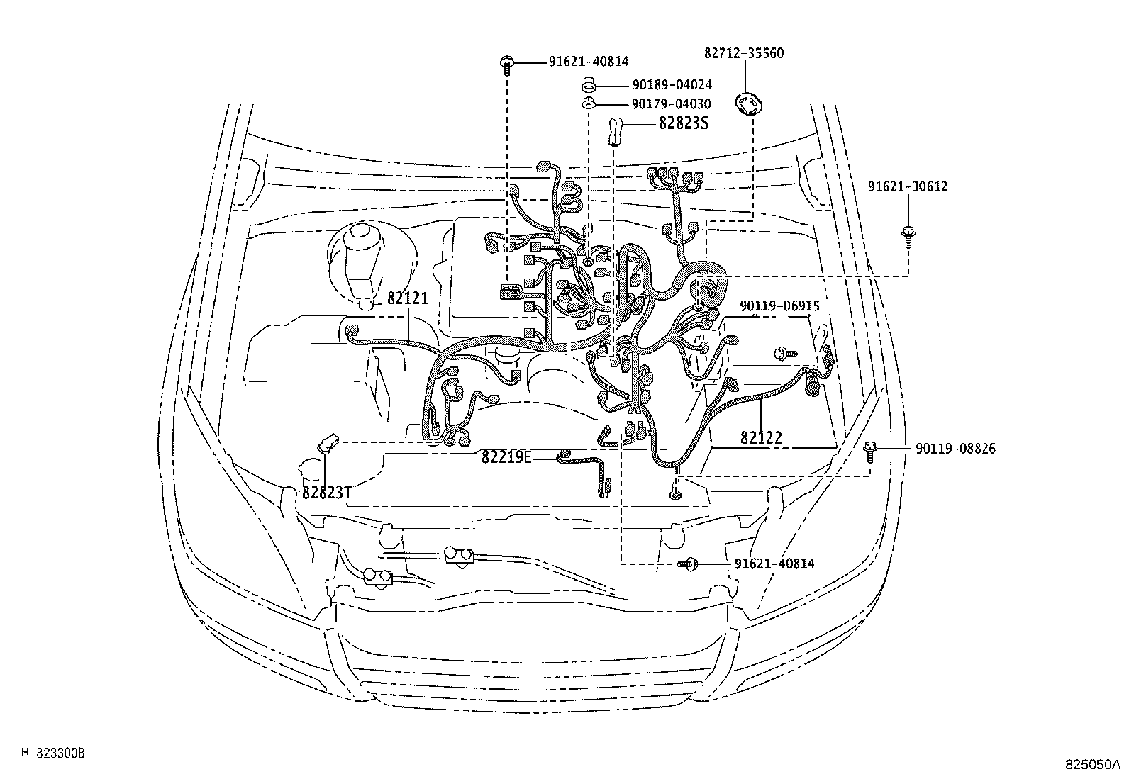 82046-0G010 WIRE SUB-ASSY, BODY GROUND, NO.1 product image