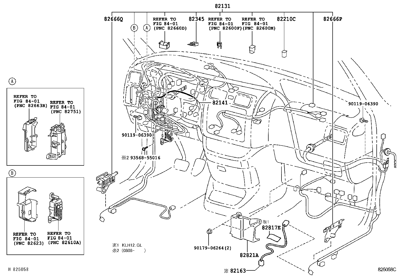 82122-26460 WIRE, ENGINE, NO.2 product image