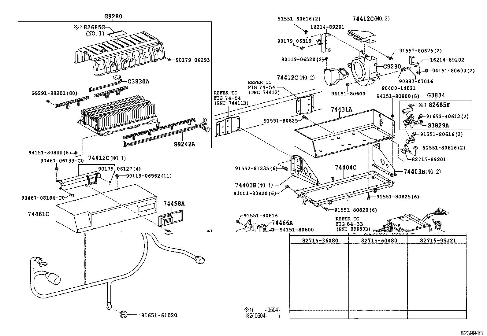 86995-37040 MAIN BATTERY CAUTION PLATE, NO.2 product image