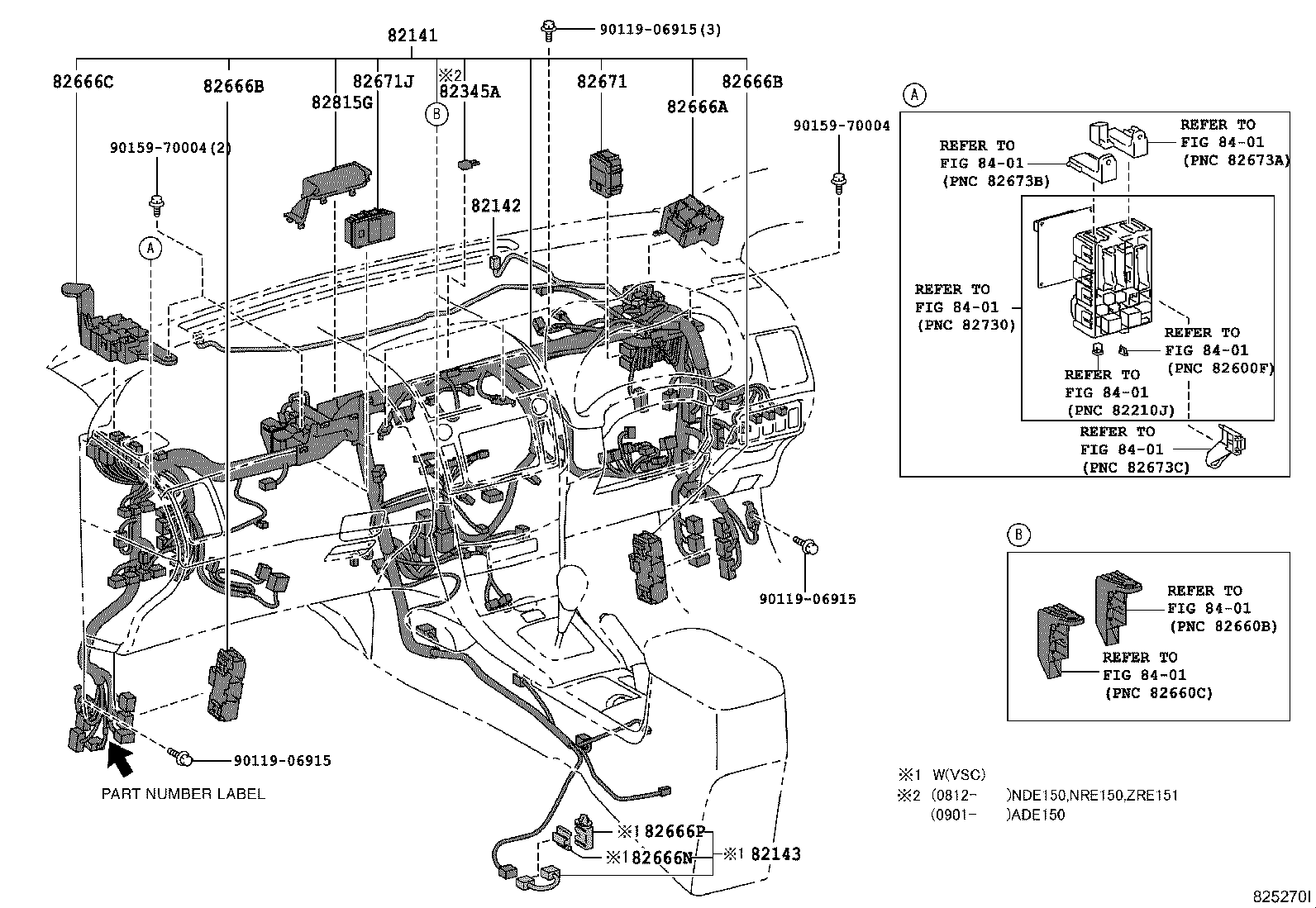 82817-12860 PROTECTOR, WIRING HARNESS, NO.3 product image