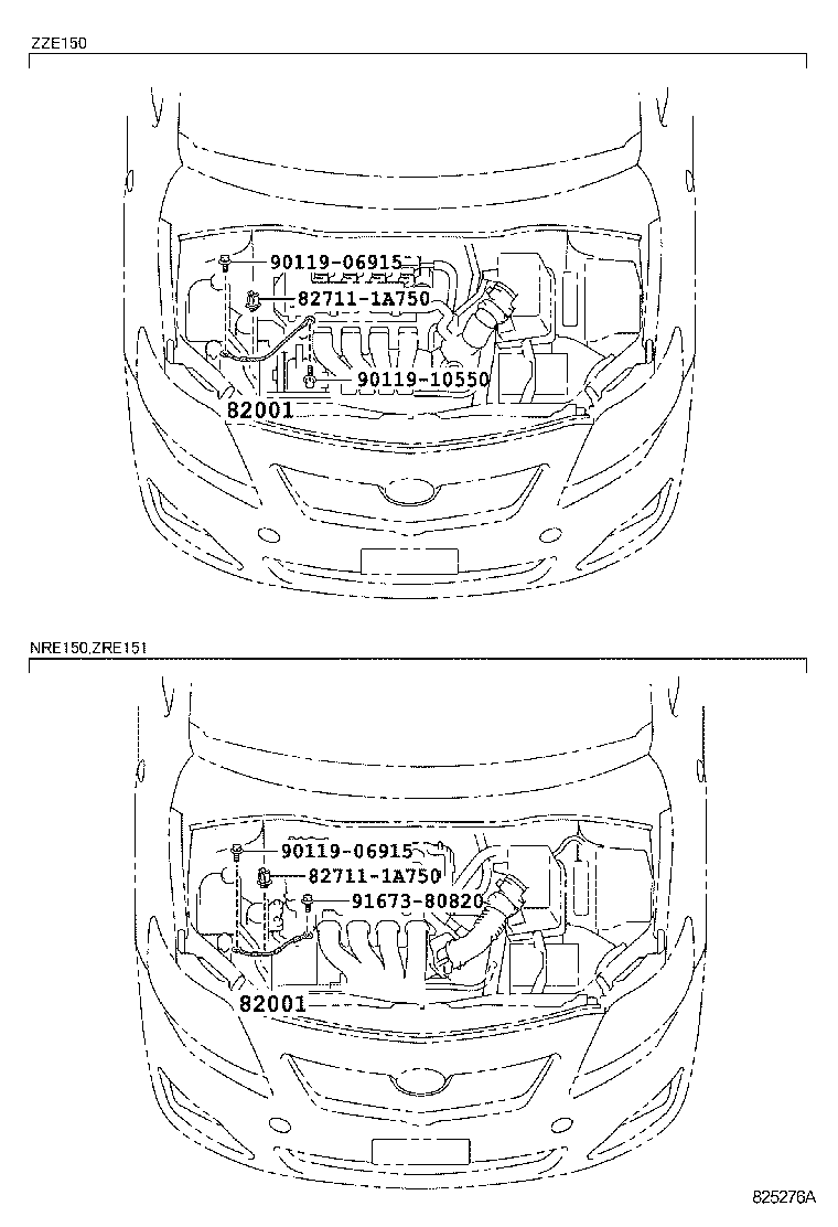 82817-12860 PROTECTOR, WIRING HARNESS, NO.3 product image