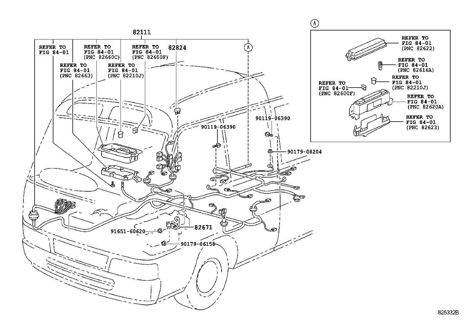 82122-36130 WIRE, ENGINE, NO.2 product image
