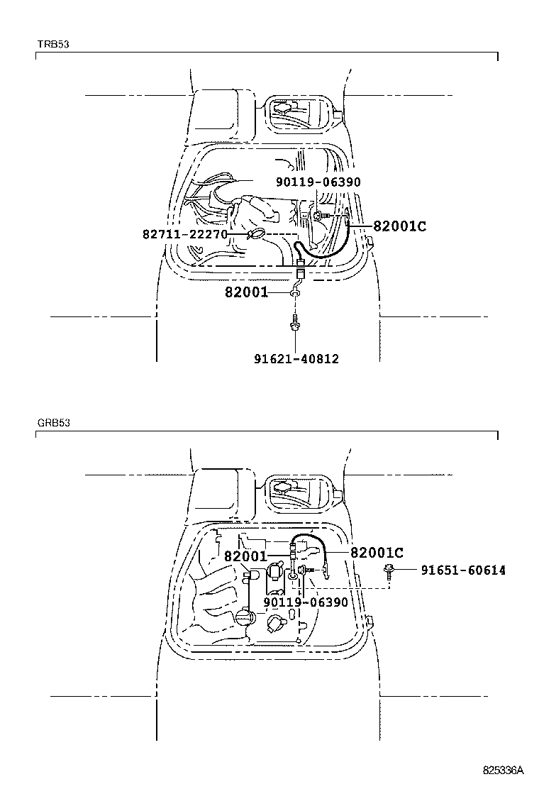 82817-36280 PROTECTOR, WIRING HARNESS, NO.1 product image