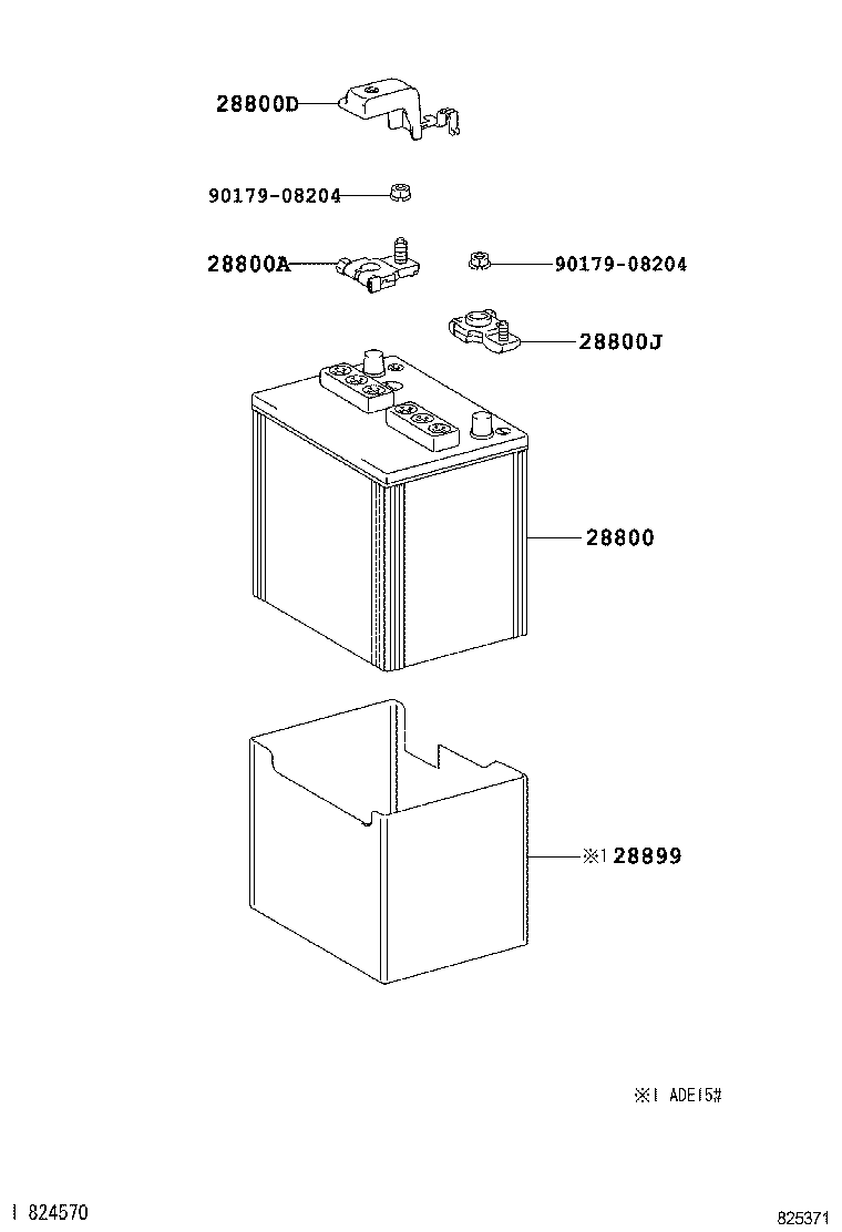 G920L-47010 COVER SUB-ASSY, HYBRID BATTERY, UPPER NO.1 product image