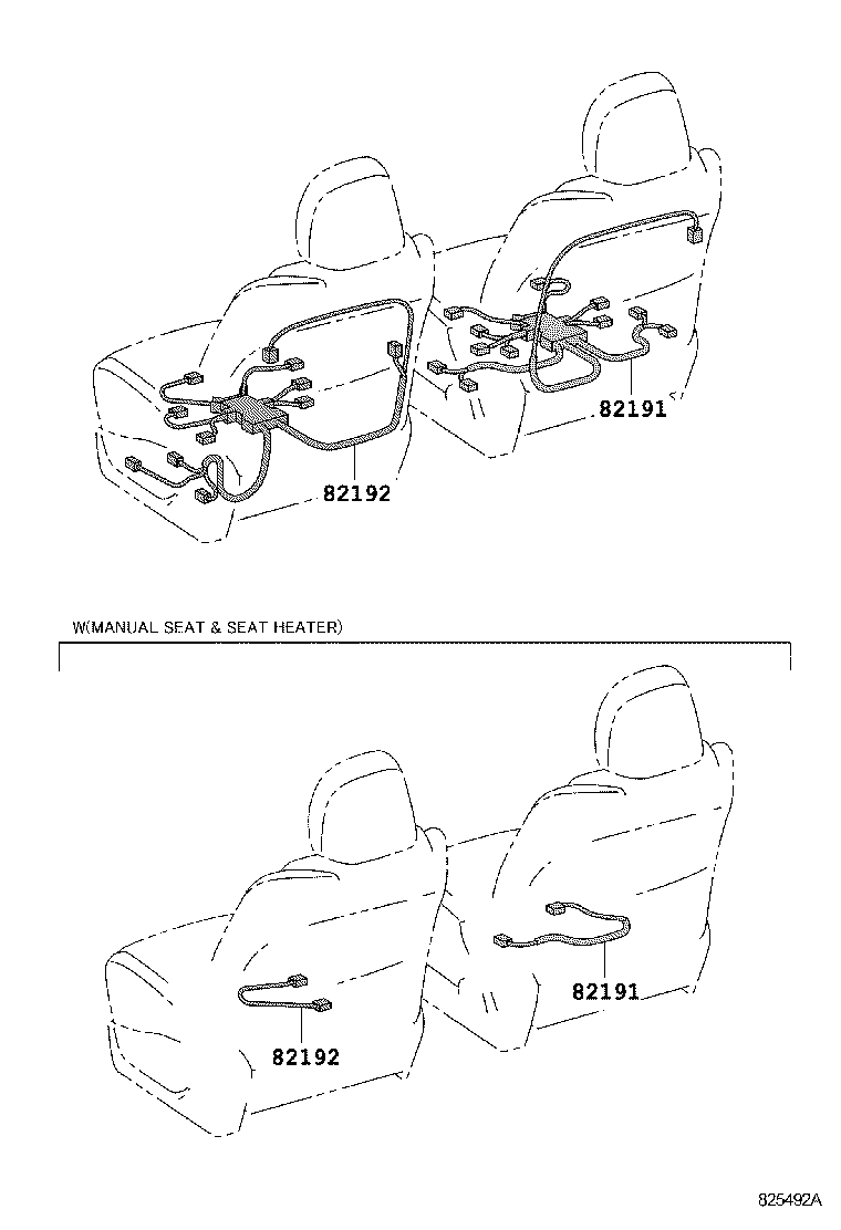 82817-48A90 PROTECTOR, WIRING HARNESS, NO.2 product image