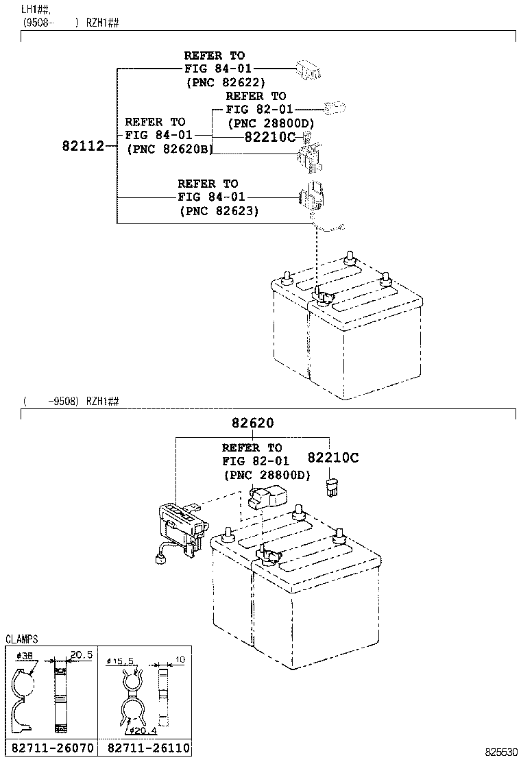 82151-26170 WIRE, FRONT DOOR, RH product image
