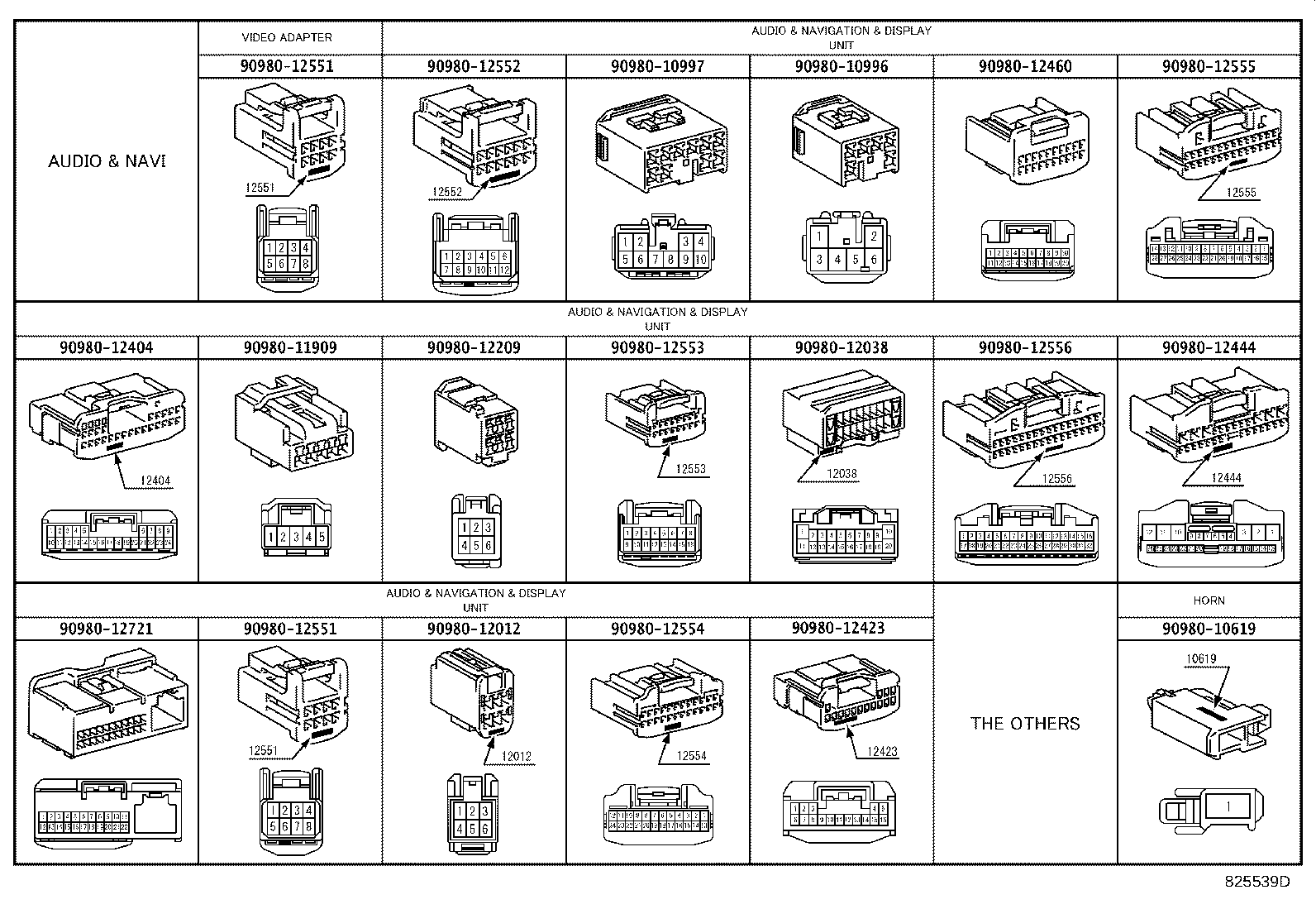 82817-48A90 PROTECTOR, WIRING HARNESS, NO.2 product image