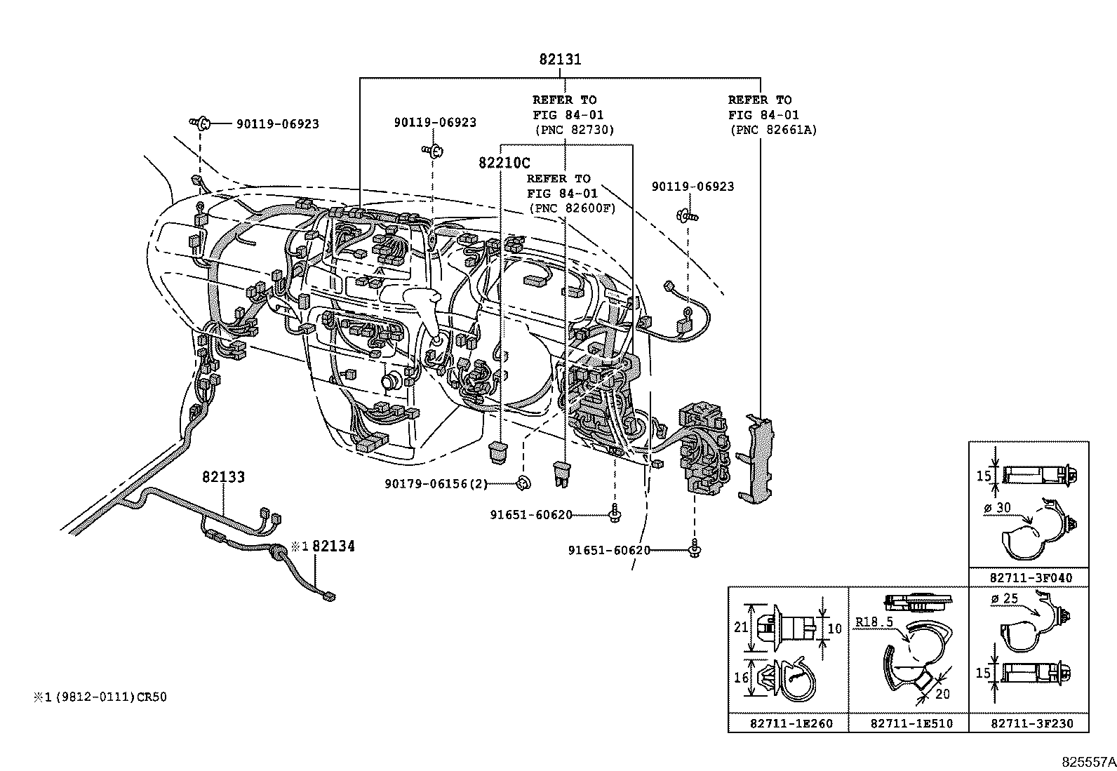 82124-28280 WIRE, ENGINE, NO.4 product image