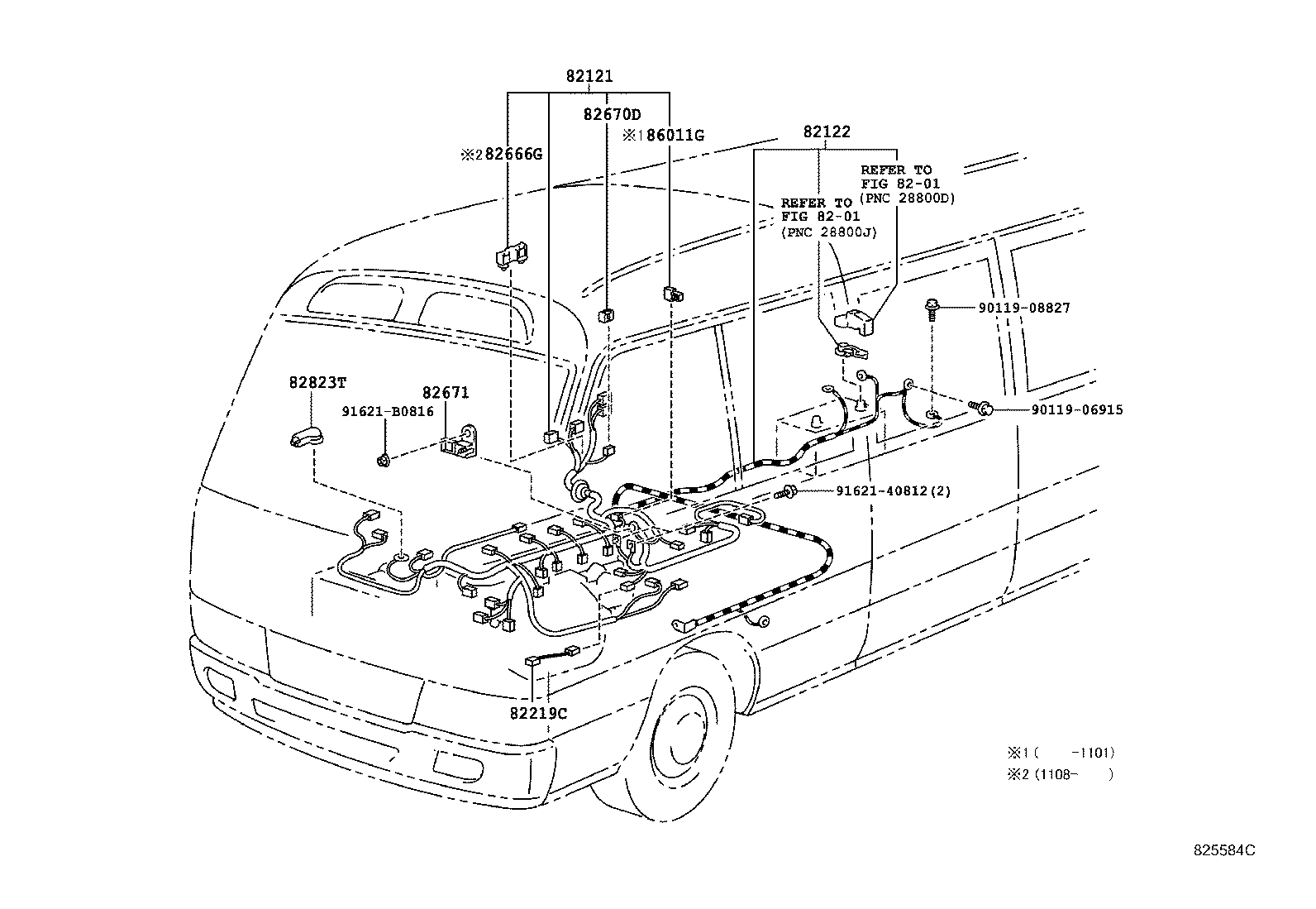 82817-36090 PROTECTOR, WIRING HARNESS, NO.1 product image
