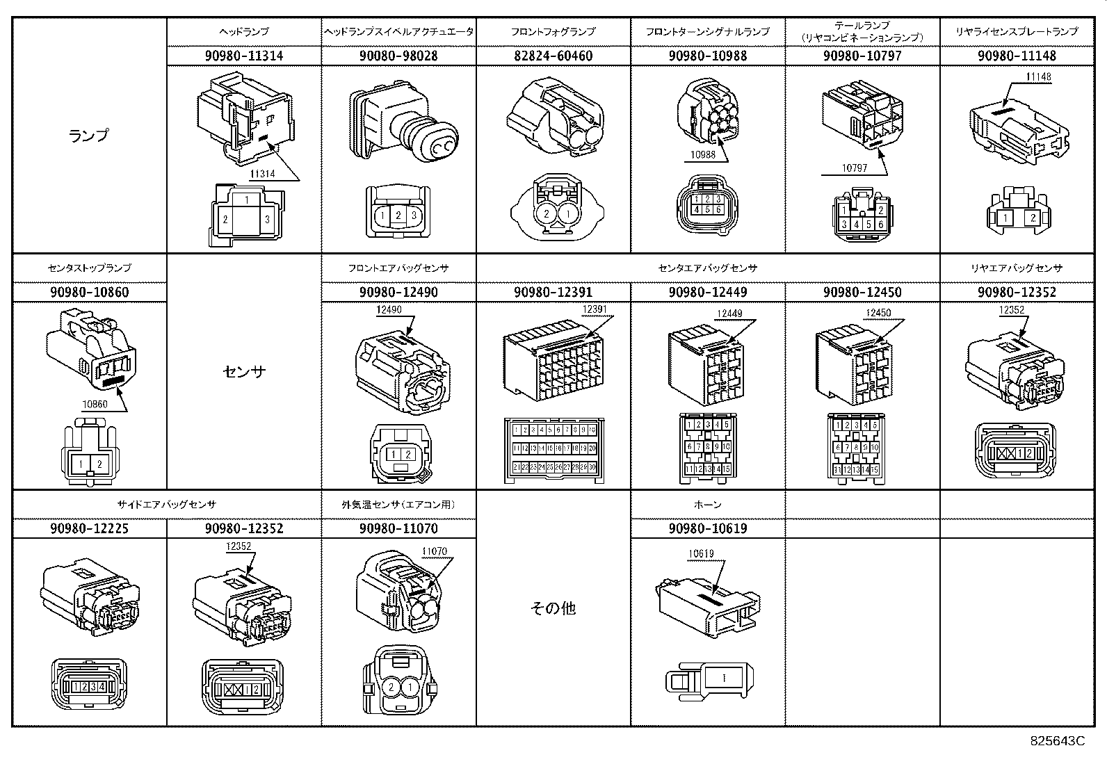 82142-52540 WIRE, INSTRUMENT PANEL, NO.2 product image