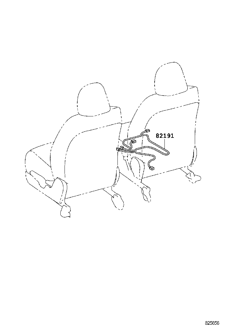 82817-02110 PROTECTOR, WIRING HARNESS, NO.3 product image