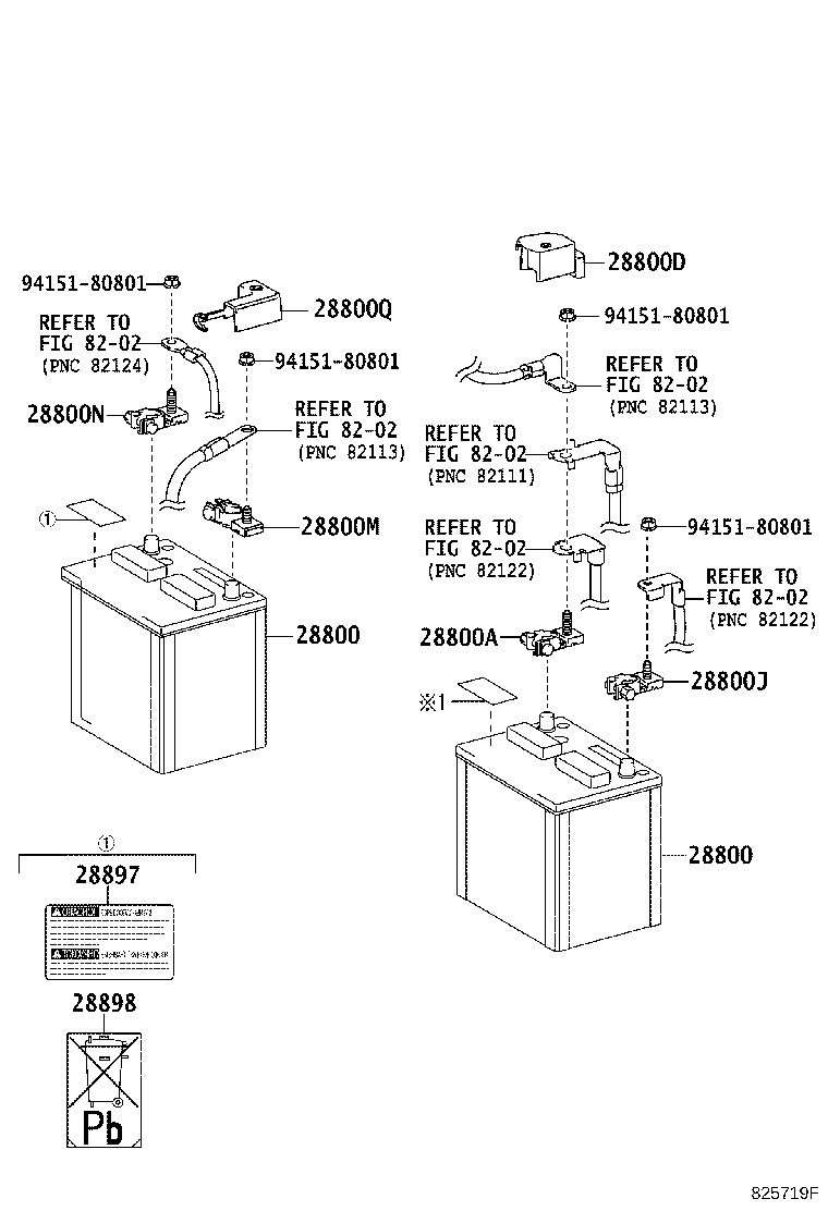 28899-31070 INSULATOR, BATTERY product image