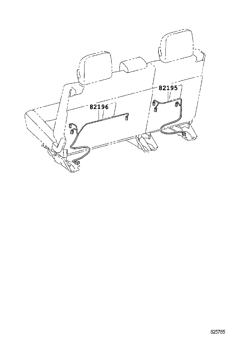 82817-0C250 PROTECTOR, WIRING HARNESS, NO.2 product image