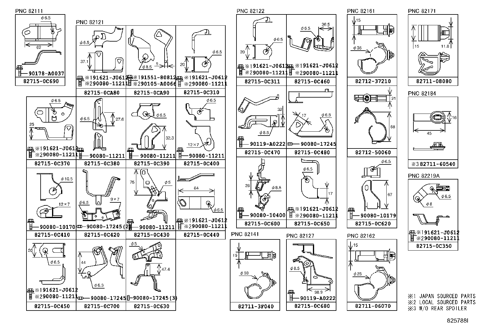 Thumbnail 11 for 82142-0C151