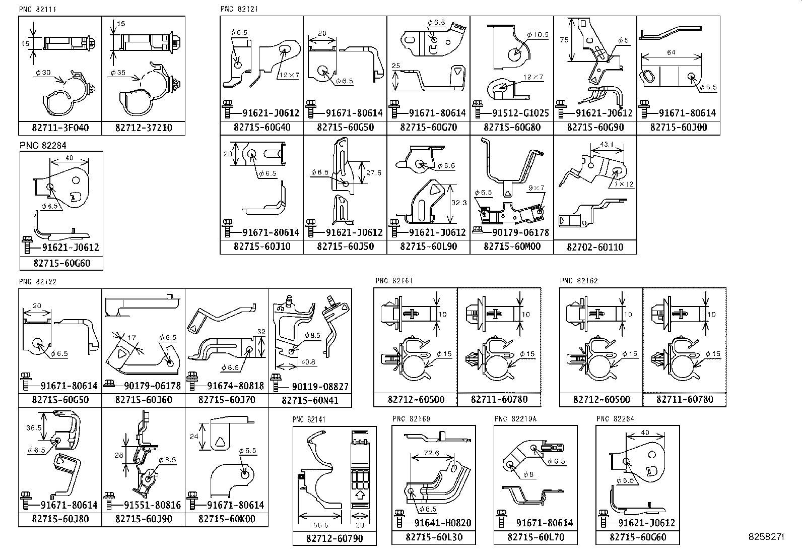 Thumbnail 10 for 82142-60C60