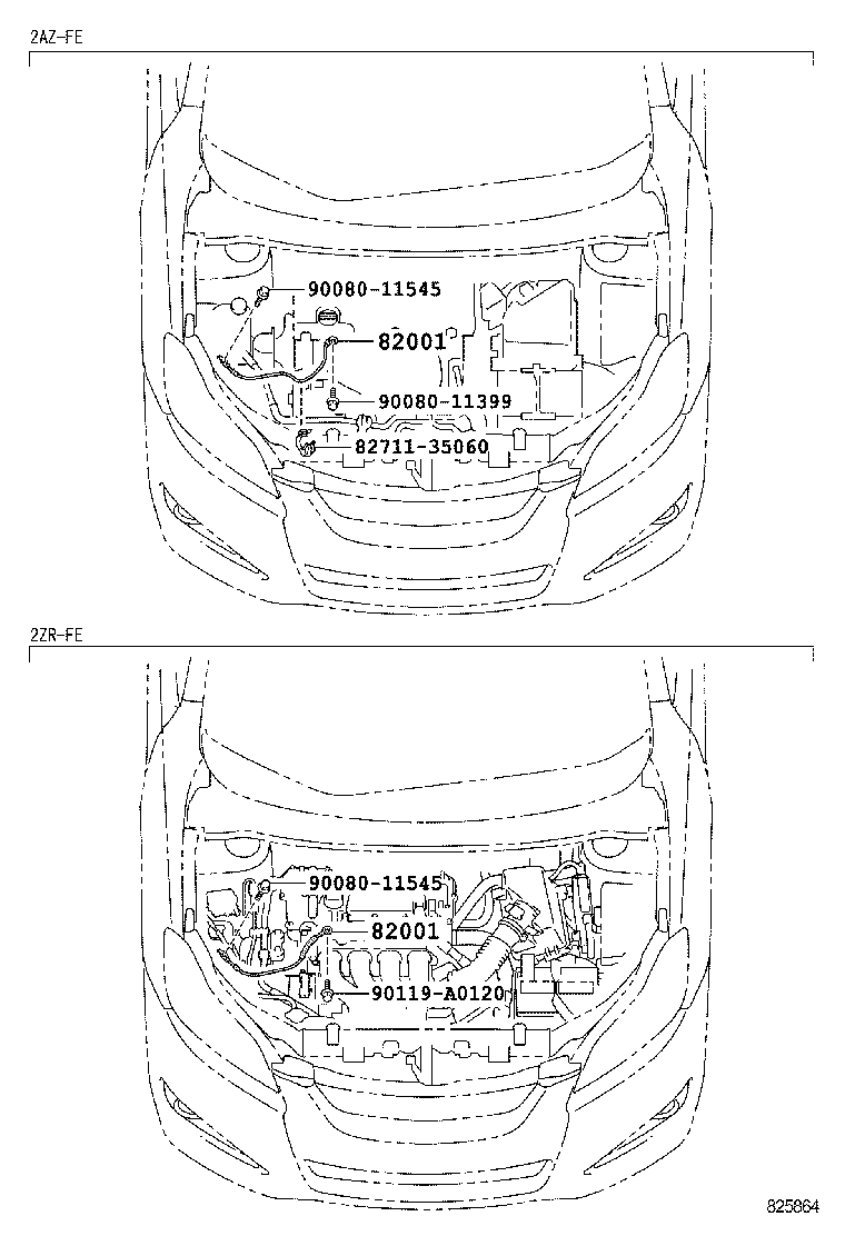 82817-02110 PROTECTOR, WIRING HARNESS, NO.3 product image