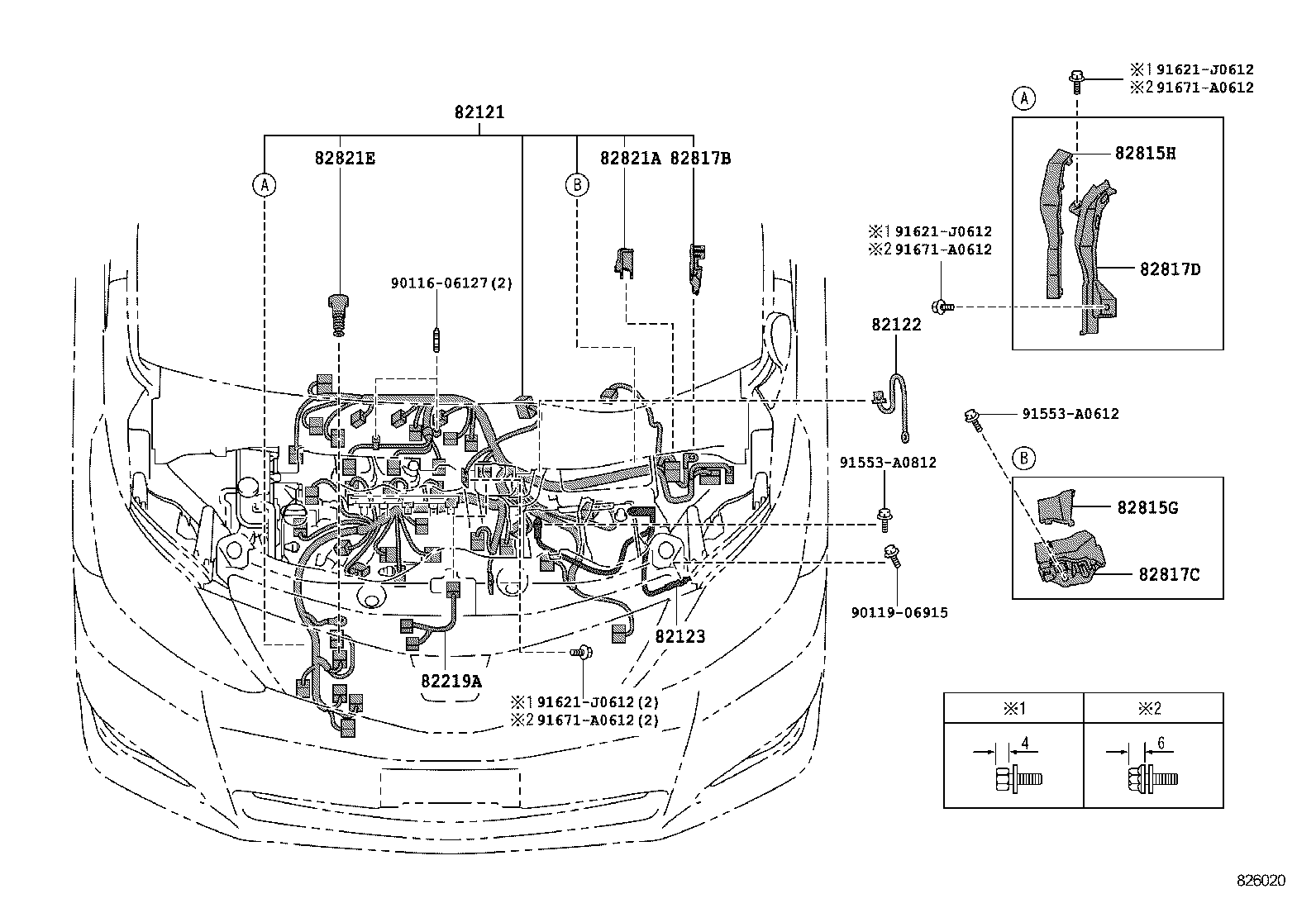 82817-58790 PROTECTOR, WIRING HARNESS, NO.1 product image