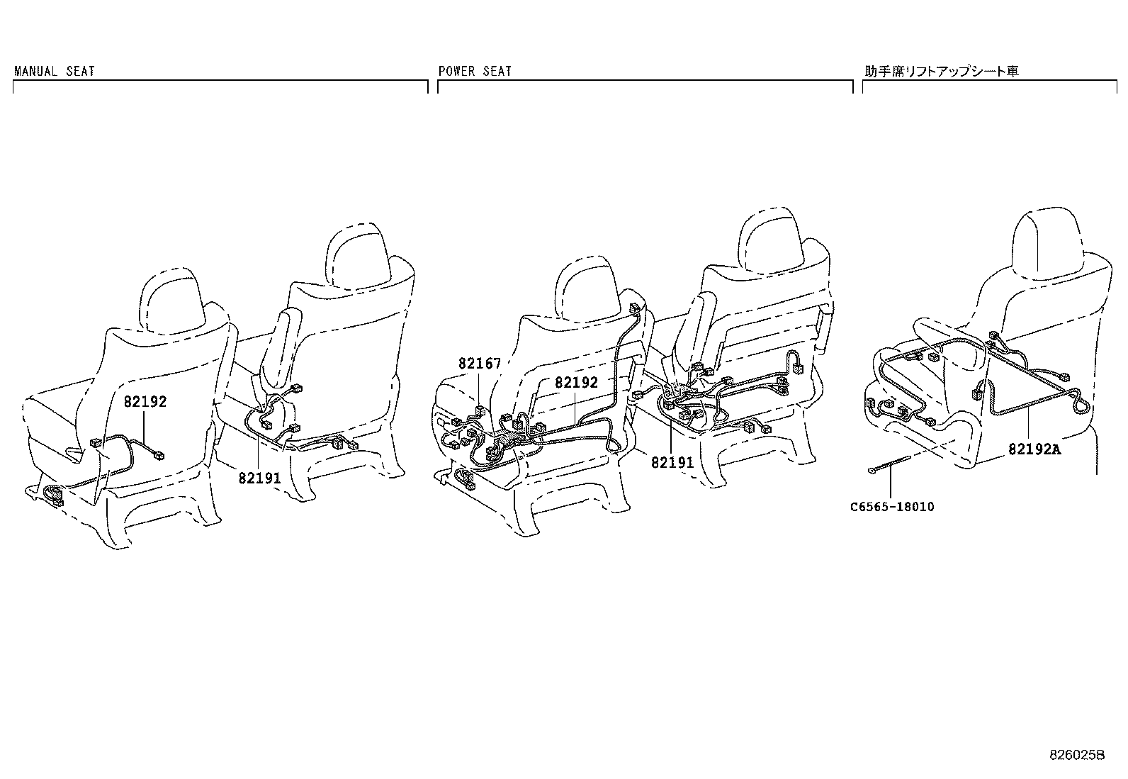 82142-58041 WIRE, INSTRUMENT PANEL, NO.2 product image