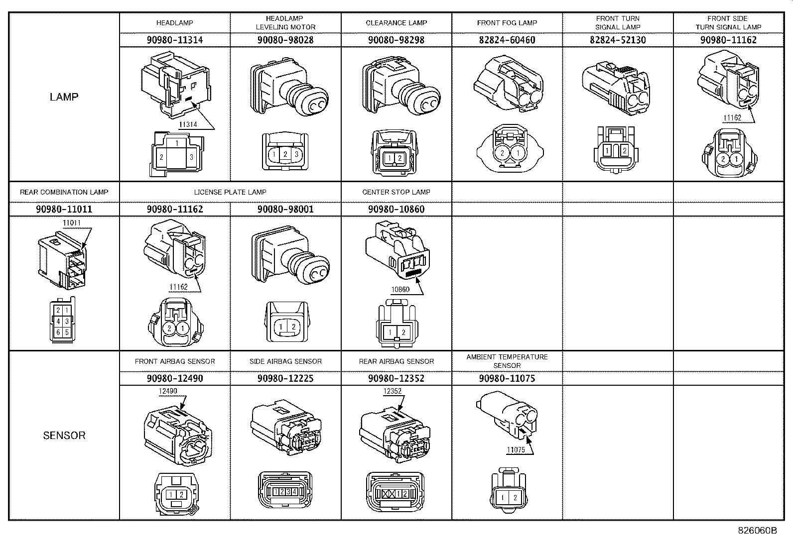 82124-02100 WIRE, ENGINE, NO.4 product image
