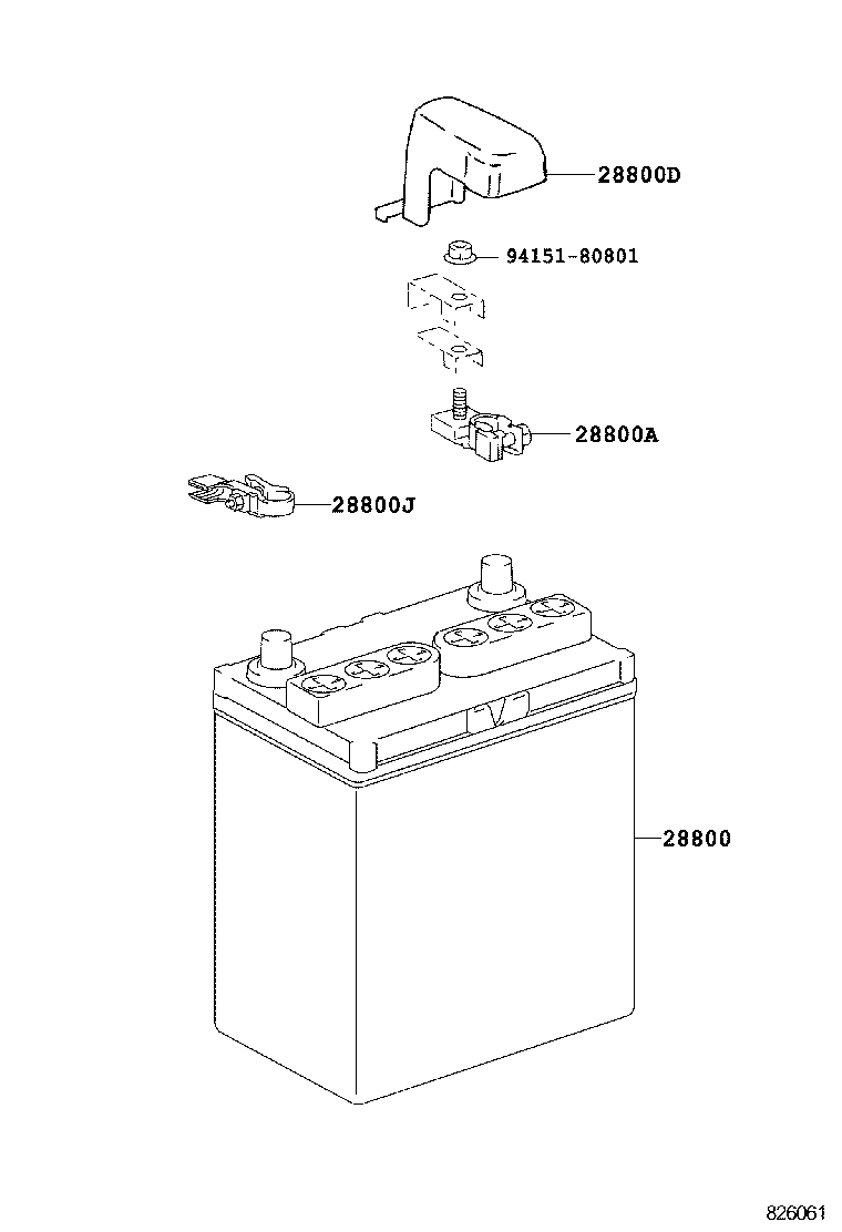 28800-0H100 BATTERY product image