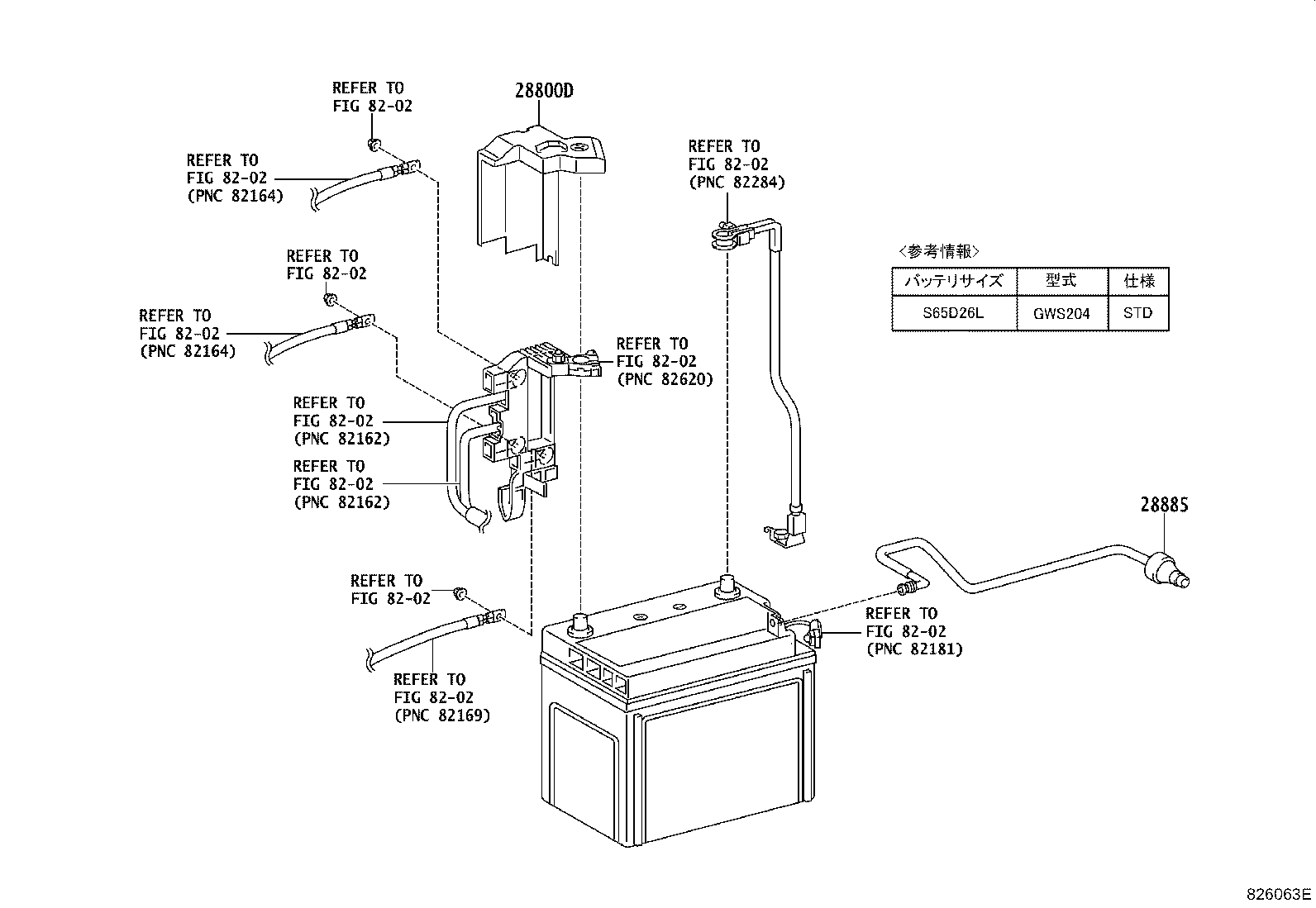 28885-31040 HOSE, BATTERY ROOM VENTILATION product image