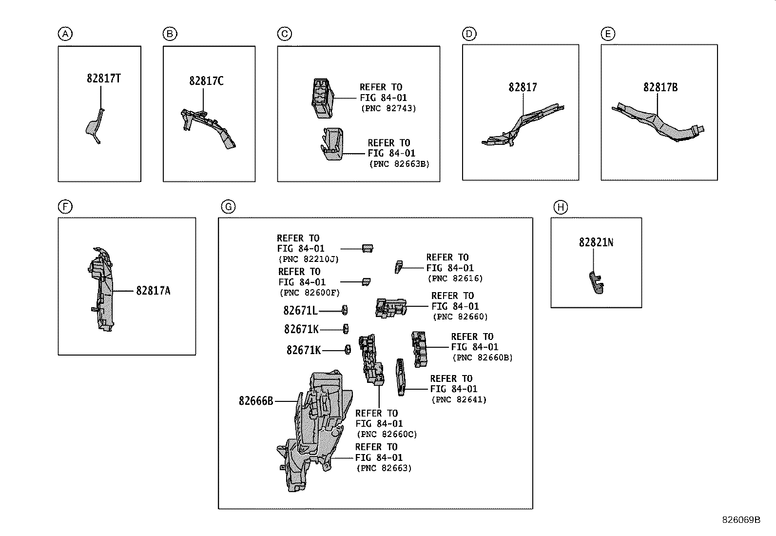 82817-30E90 PROTECTOR, WIRING HARNESS, NO.2 product image