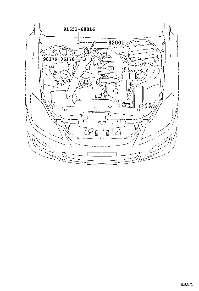 82817-30E90 PROTECTOR, WIRING HARNESS, NO.2 product image