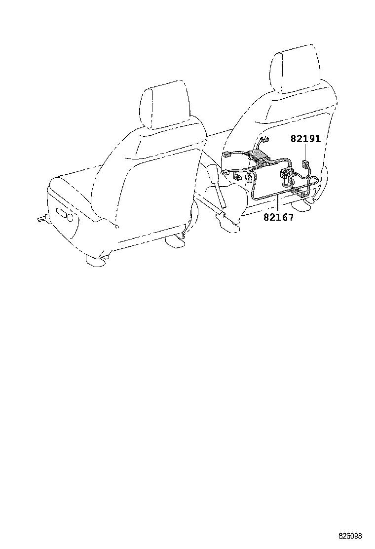 82121-0K080 WIRE, ENGINE product image
