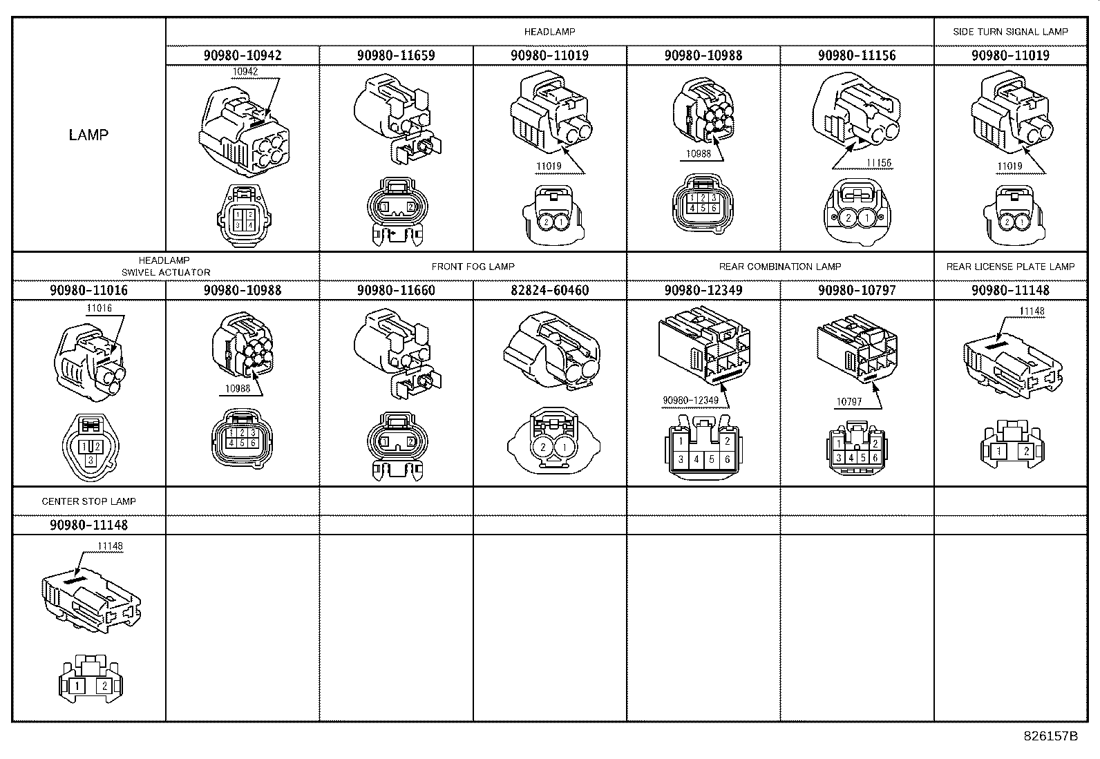 82712-28550 PROTECTOR, WIRING HARNESS, NO.1 product image