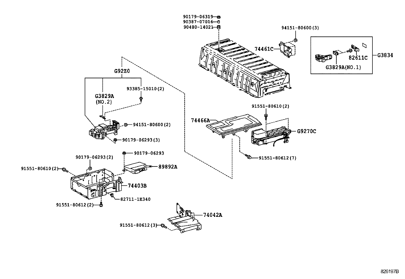 G9510-30040 BATTERY ASSY, HV SUPPLY product image