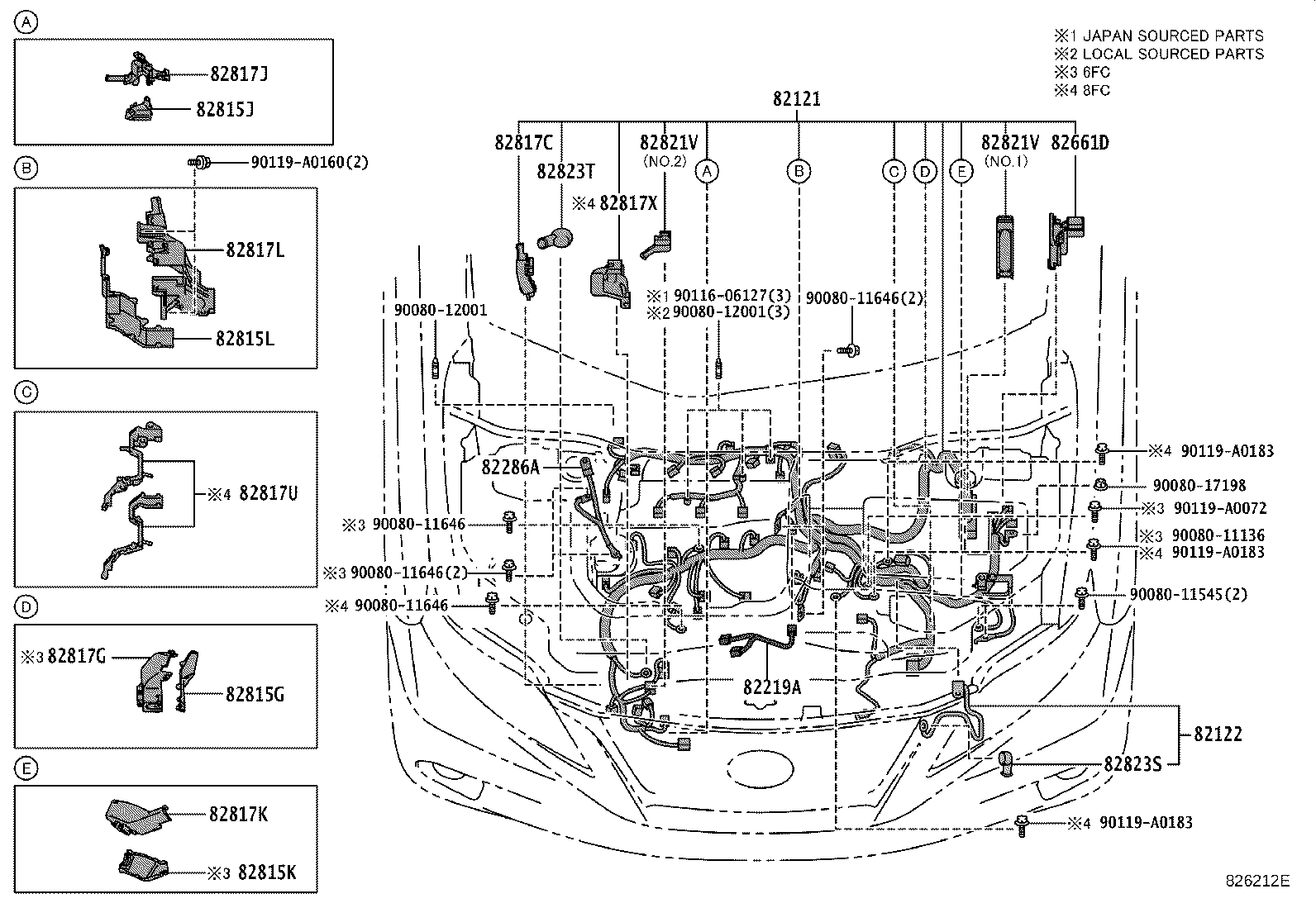 Thumbnail 3 for 82143-0E040