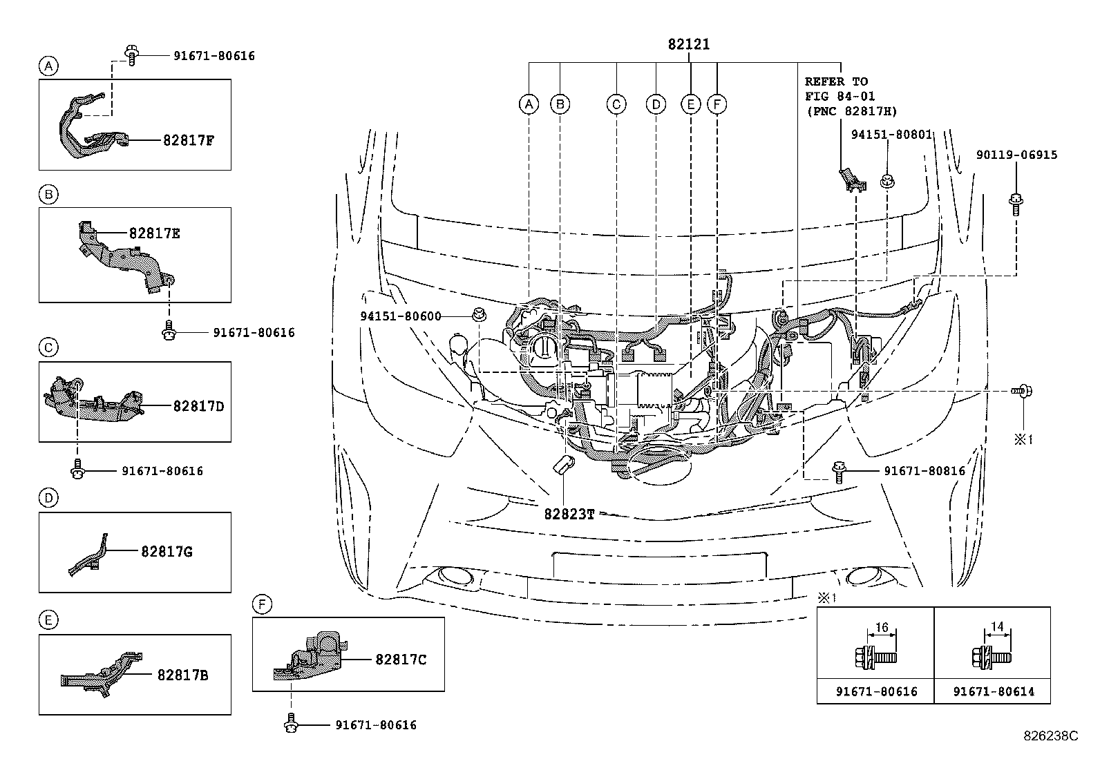 82817-74110 PROTECTOR, WIRING HARNESS, NO.2 product image