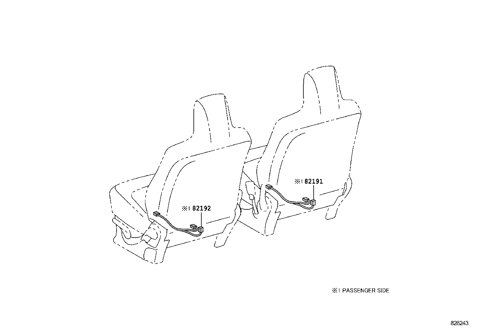 82817-74110 PROTECTOR, WIRING HARNESS, NO.2 product image