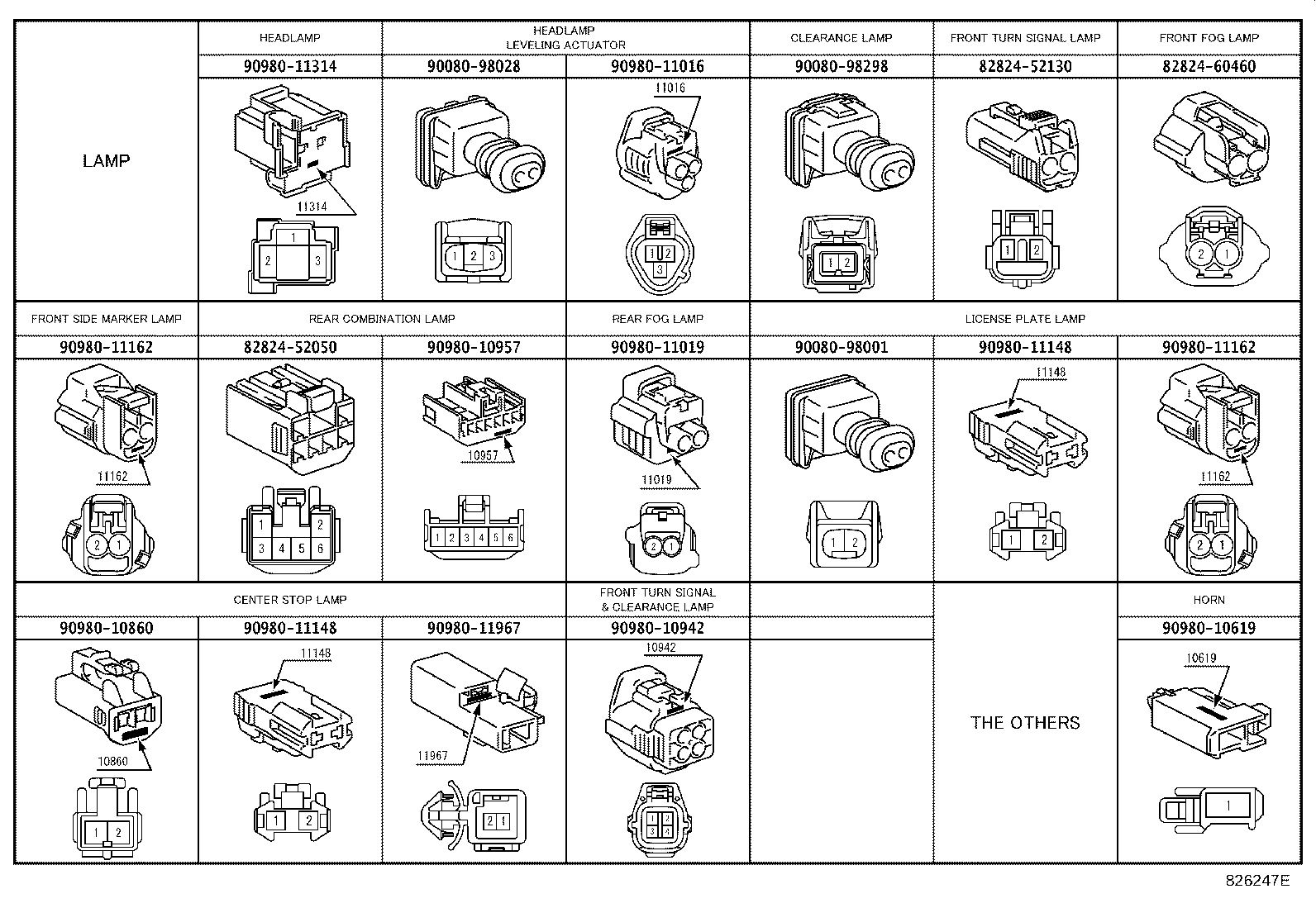 82817-52620 PROTECTOR, WIRING HARNESS, NO.9 product image