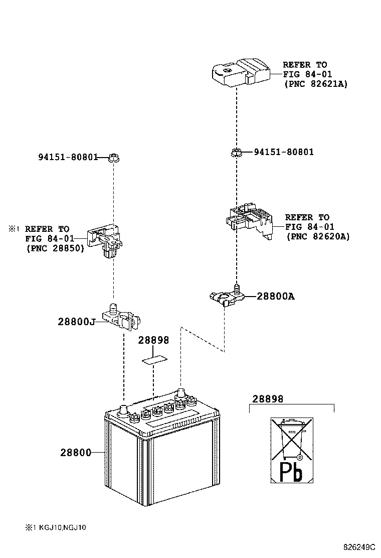 28800-74231 BATTERY product image
