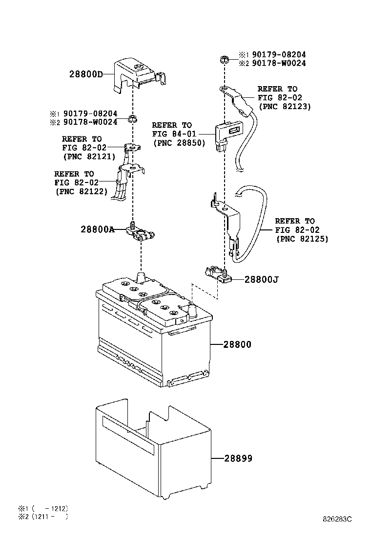 28899-26100 INSULATOR, BATTERY product image