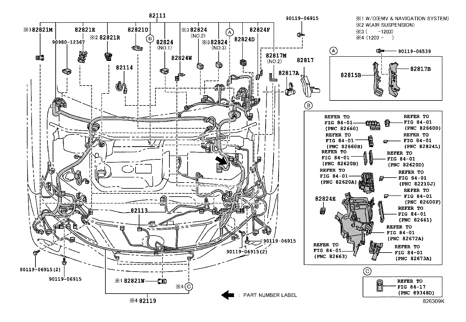 82817-48B00 PROTECTOR, WIRING HARNESS, NO.12 product image