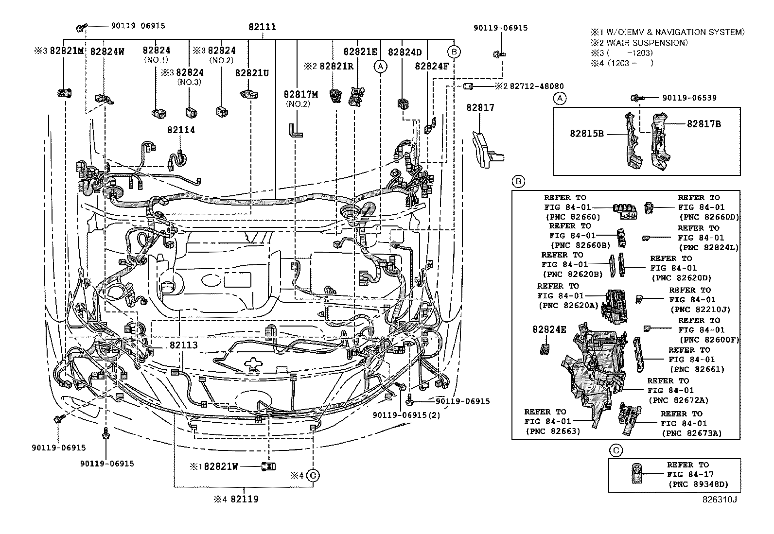 82817-48B00 PROTECTOR, WIRING HARNESS, NO.12 product image