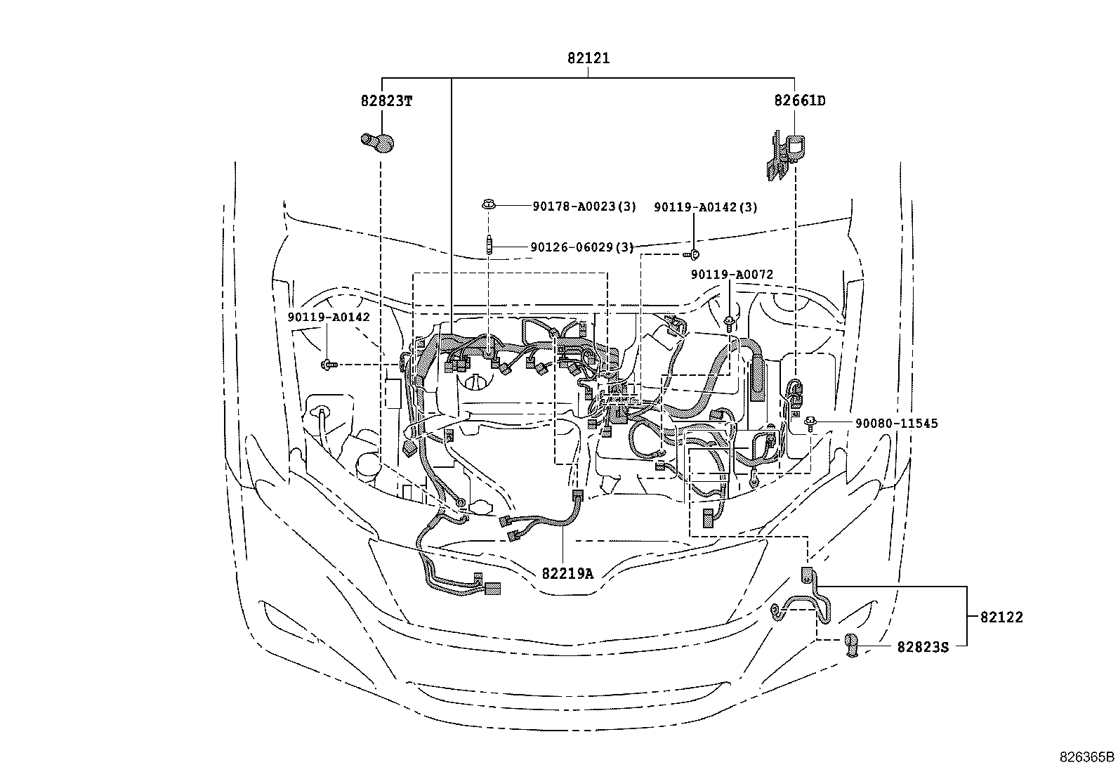 Thumbnail 4 for 82143-0T032