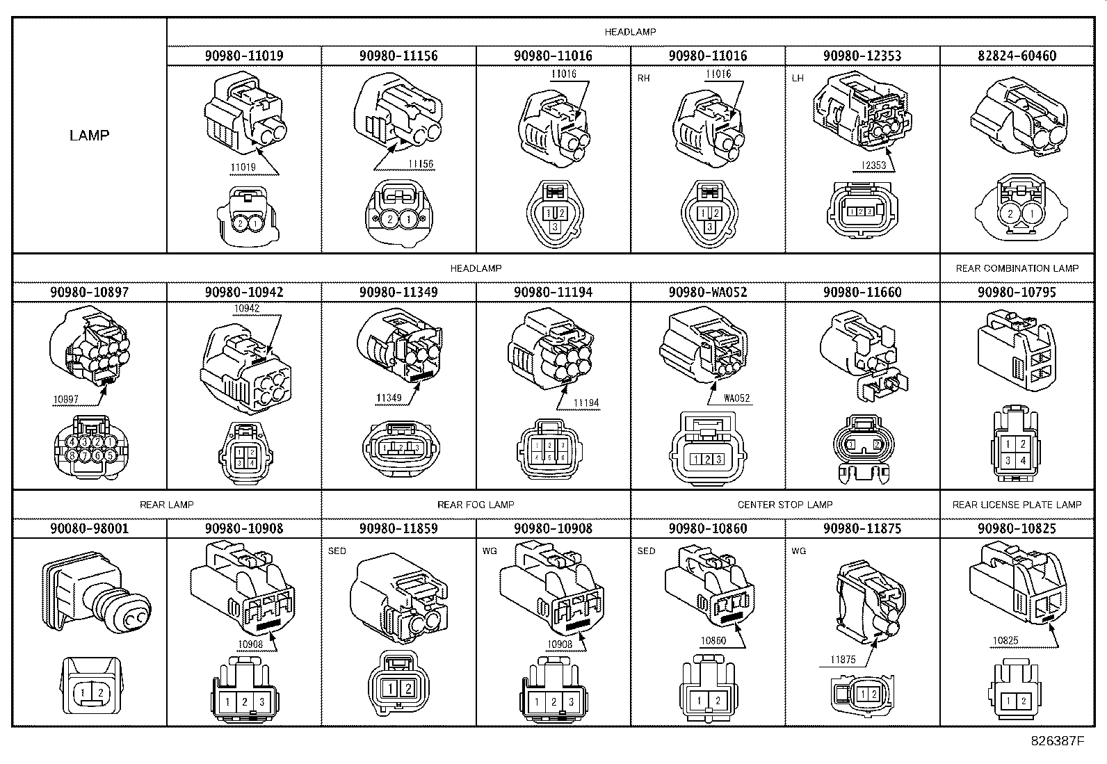 82121-05B71 WIRE, ENGINE product image