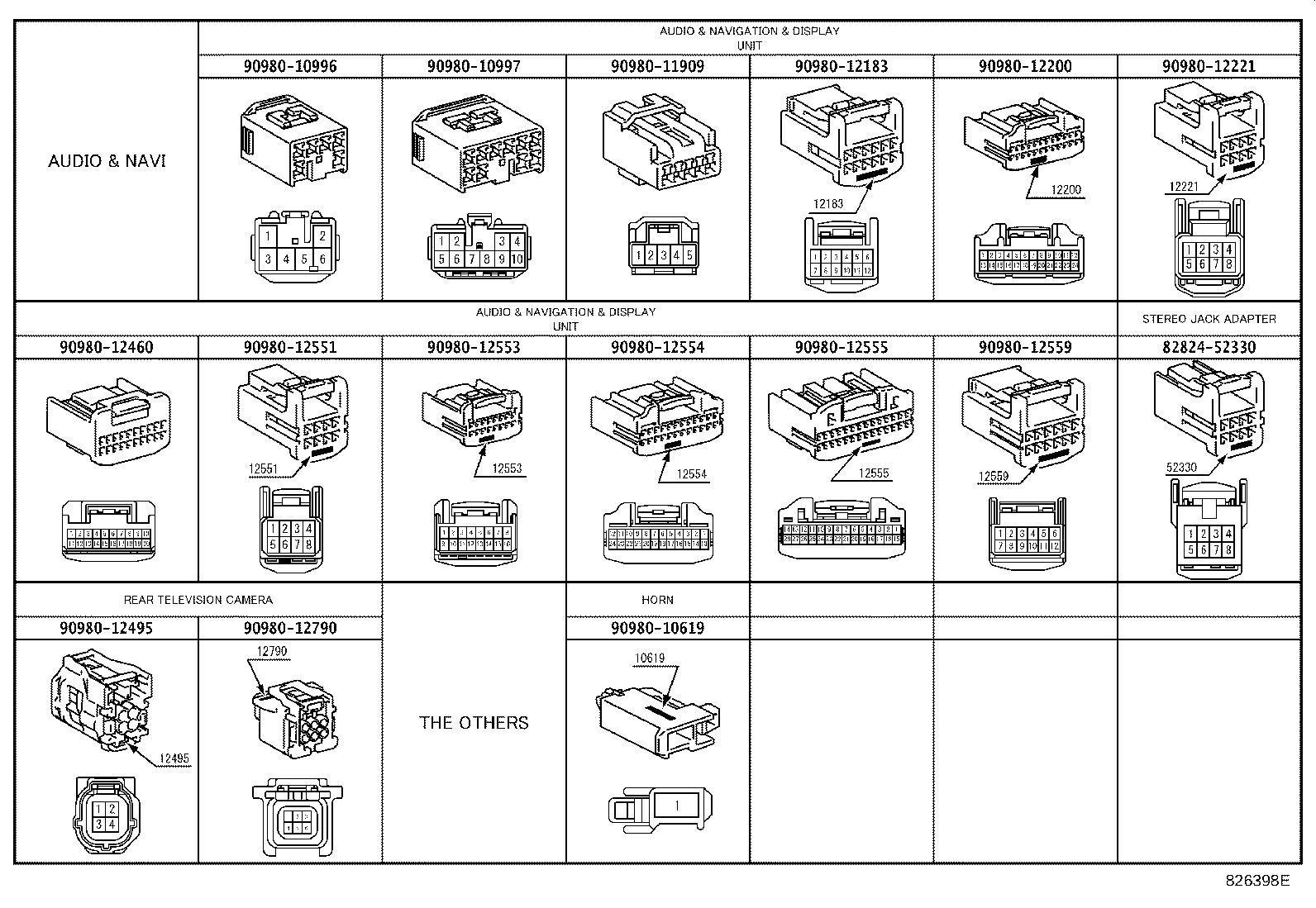 82817-02500 PROTECTOR, WIRING HARNESS, NO.2 product image
