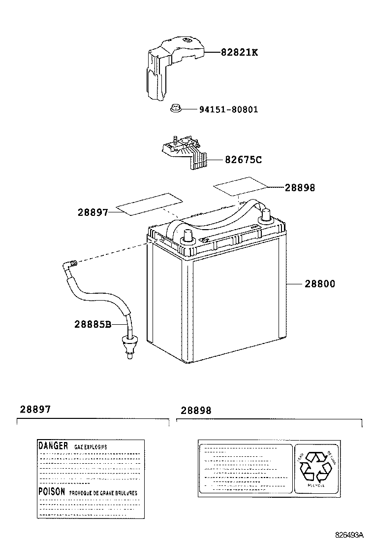 Toyota G920B-47020 BRACKET SUB-ASSY, HV BATTERY CARRIER, NO.1