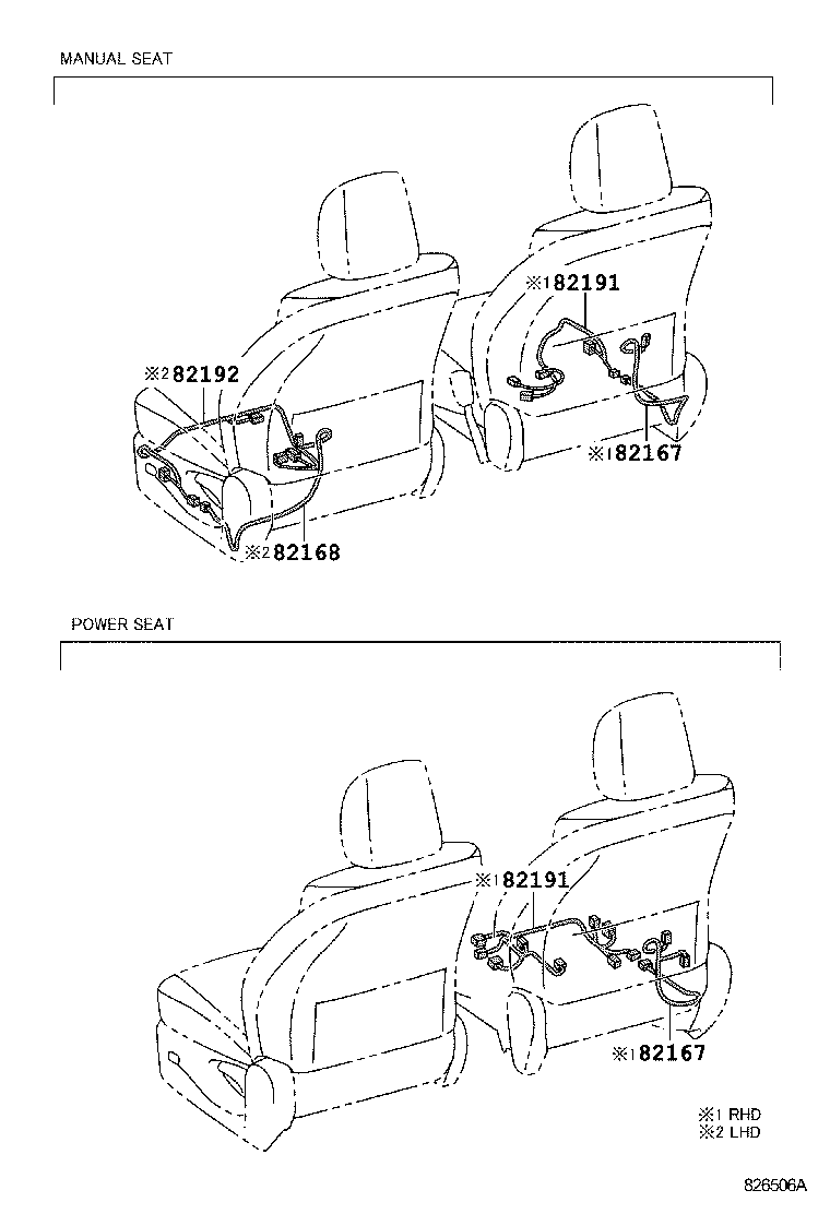 82124-0Q010 WIRE, ENGINE, NO.4 product image