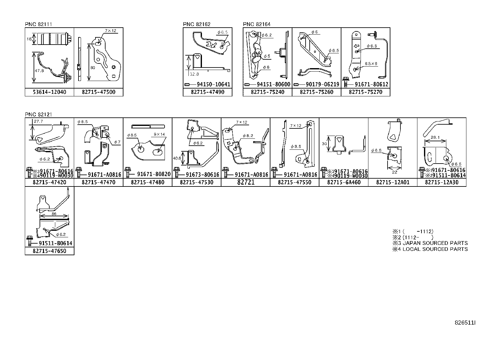 Thumbnail 10 for 82142-47110