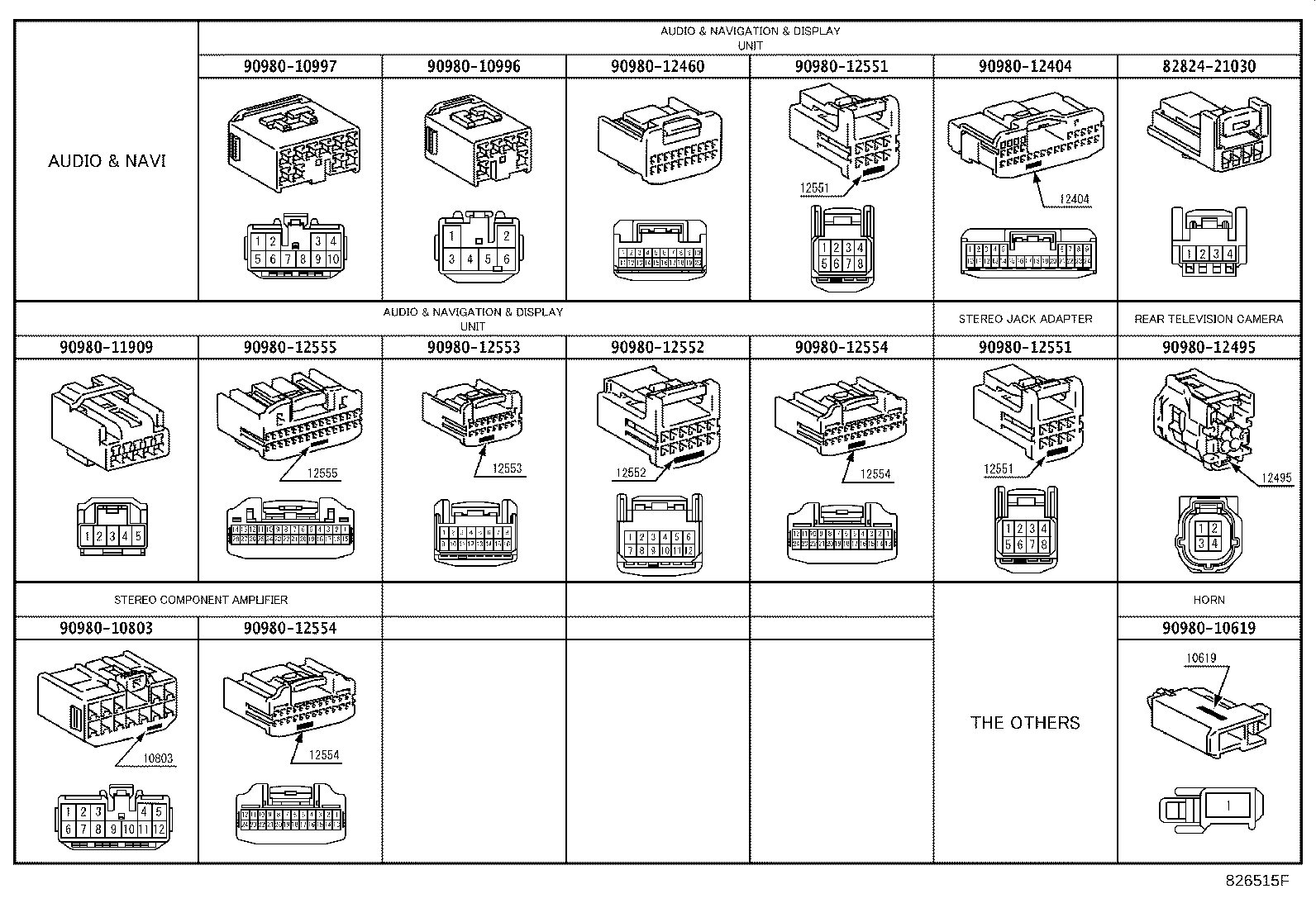 82124-0Q010 WIRE, ENGINE, NO.4 product image