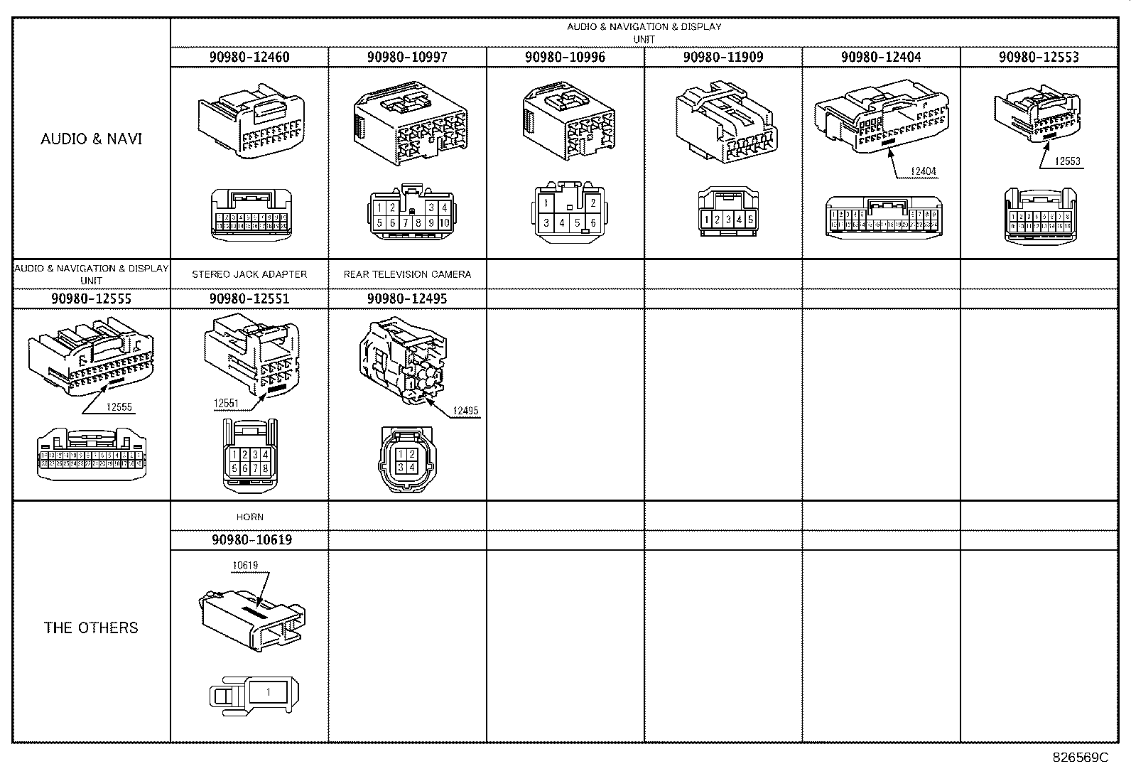 82817-0E090 PROTECTOR, WIRING HARNESS, NO.1 product image