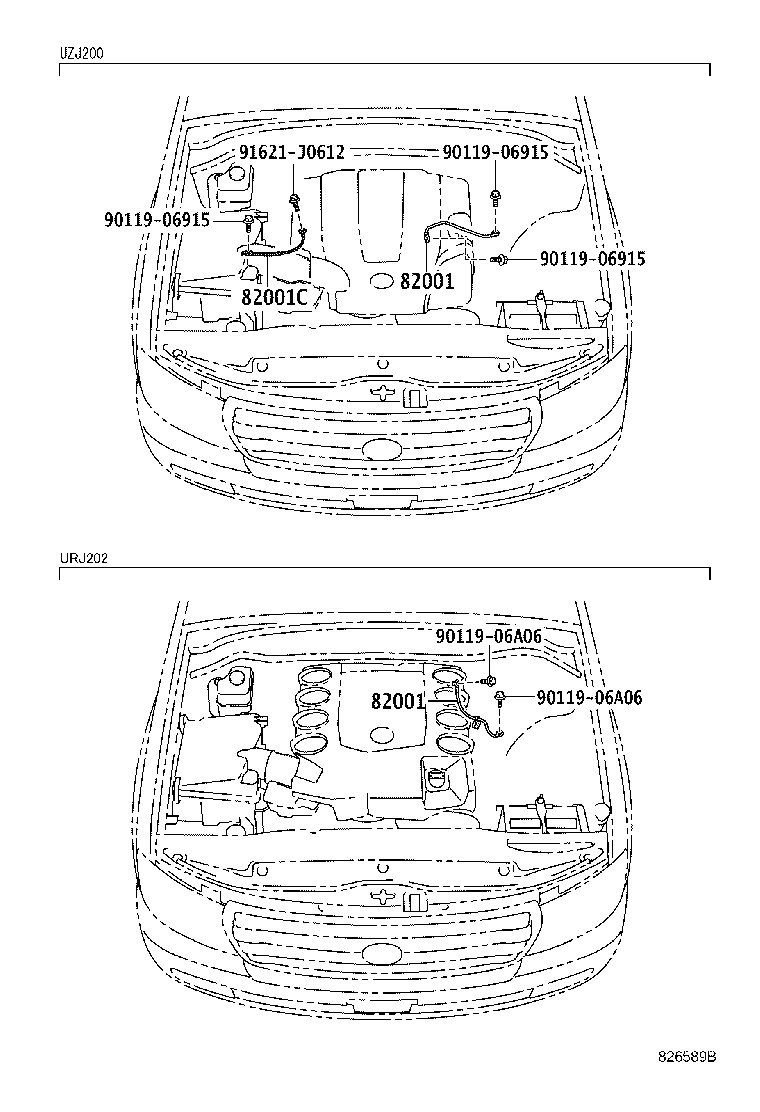 82817-60T30 PROTECTOR, WIRING HARNESS, NO.10 product image