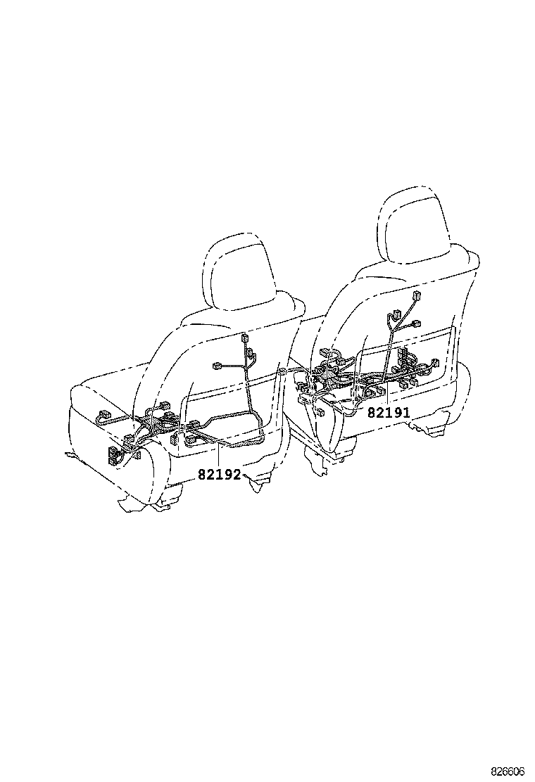 82817-75390 PROTECTOR, WIRING HARNESS, NO.1 product image