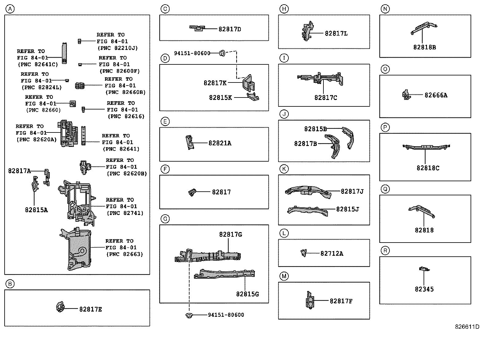 82817-75390 PROTECTOR, WIRING HARNESS, NO.1 product image